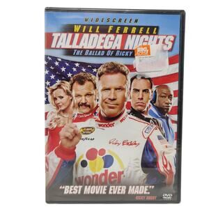 Talladega Nights DVD 2006 Widescreen Edition Will Ferrell Comedy Ricky Bobby